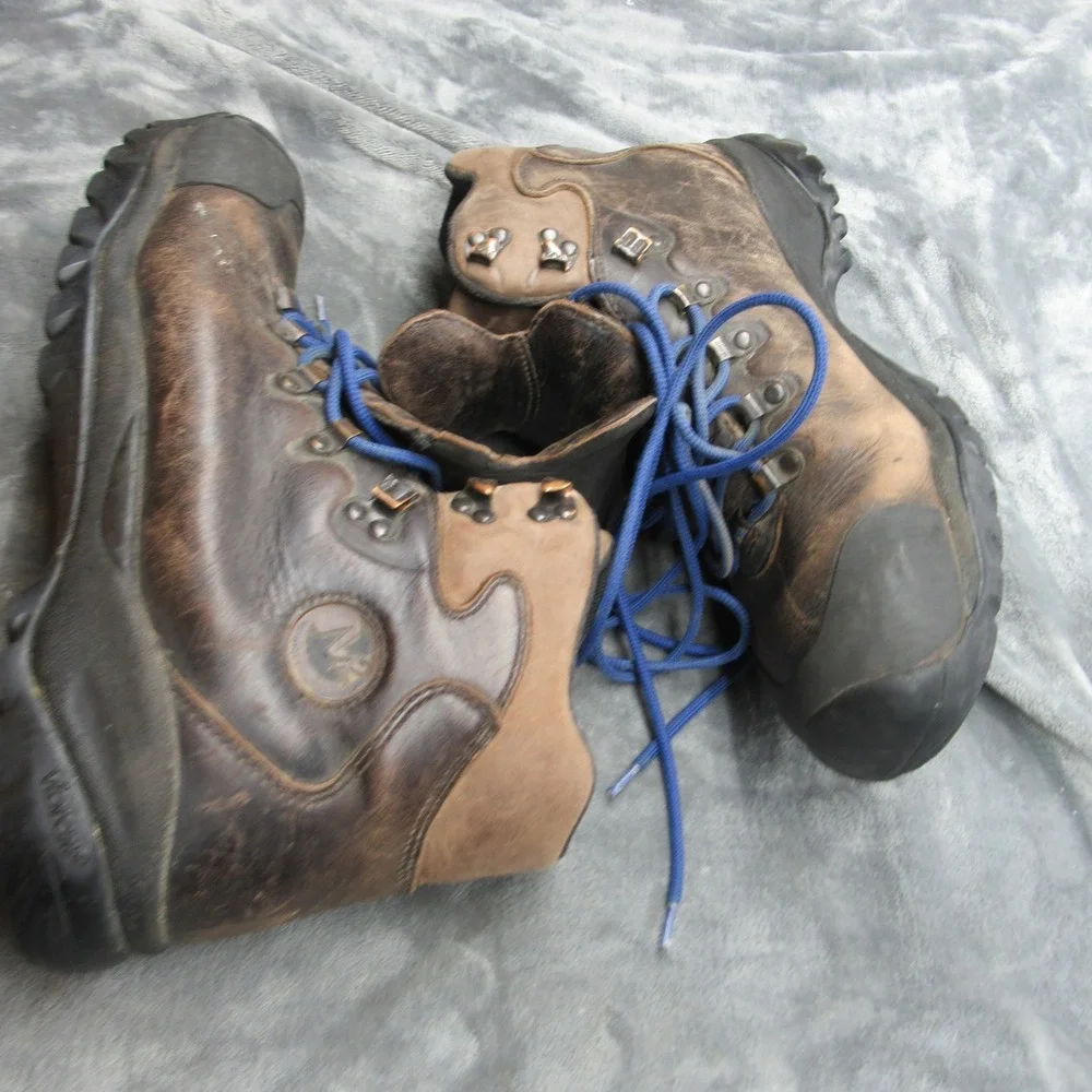 Merrell Mens Boots 11.5 Brown Leather M2 Super Light Millennium Mountaineer Hike